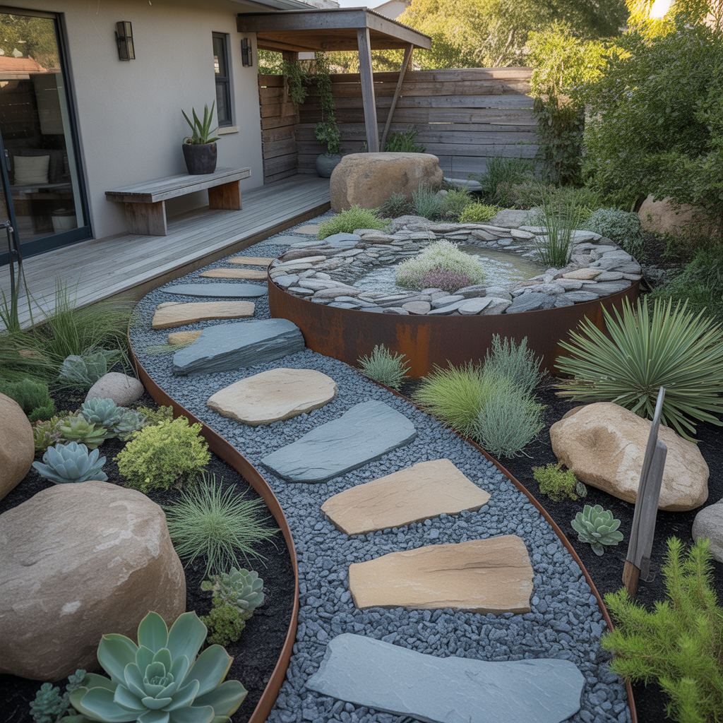 ideas for rock garden