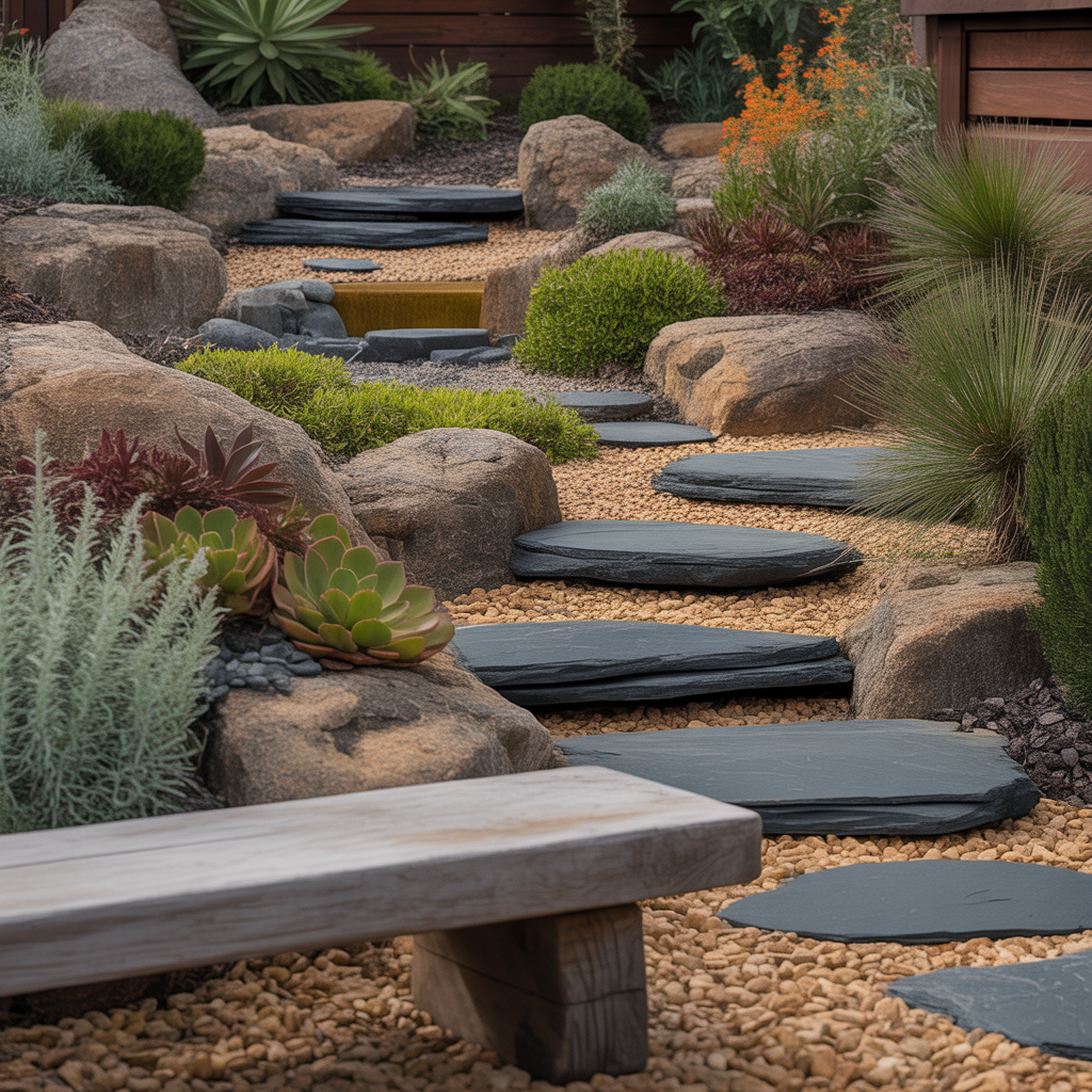 ideas for rock garden