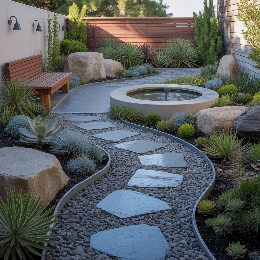 ideas for rock garden