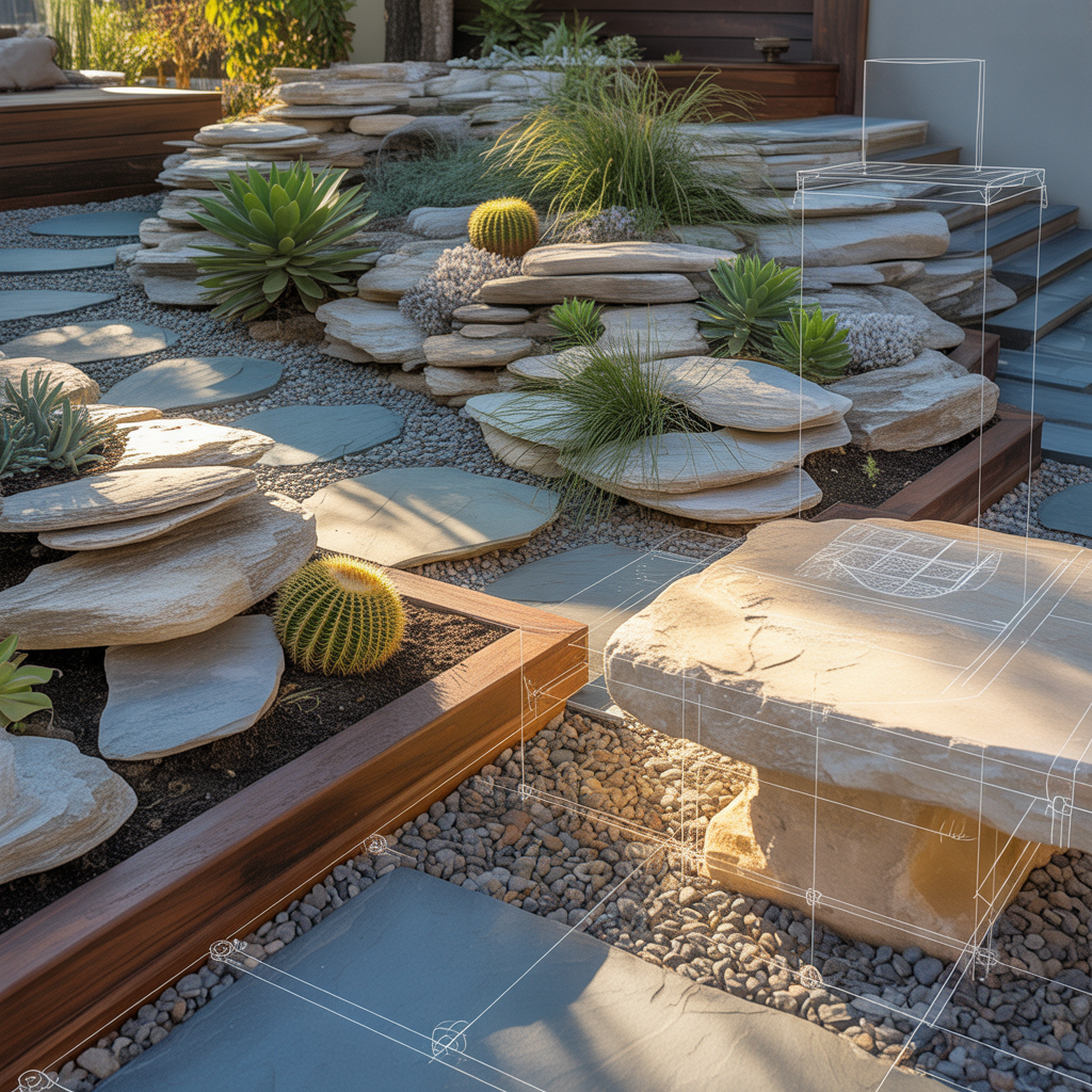 ideas for rock garden