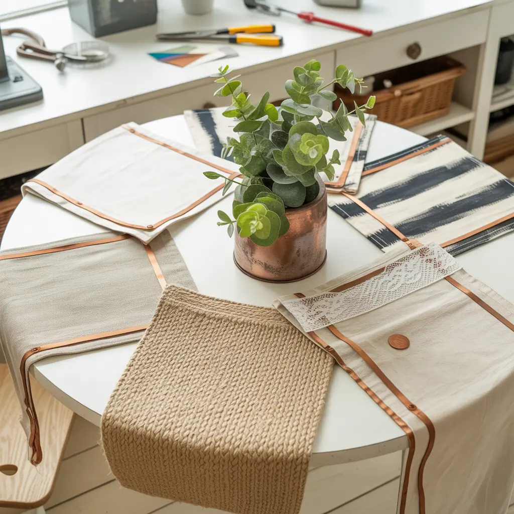 ideas for round table runner