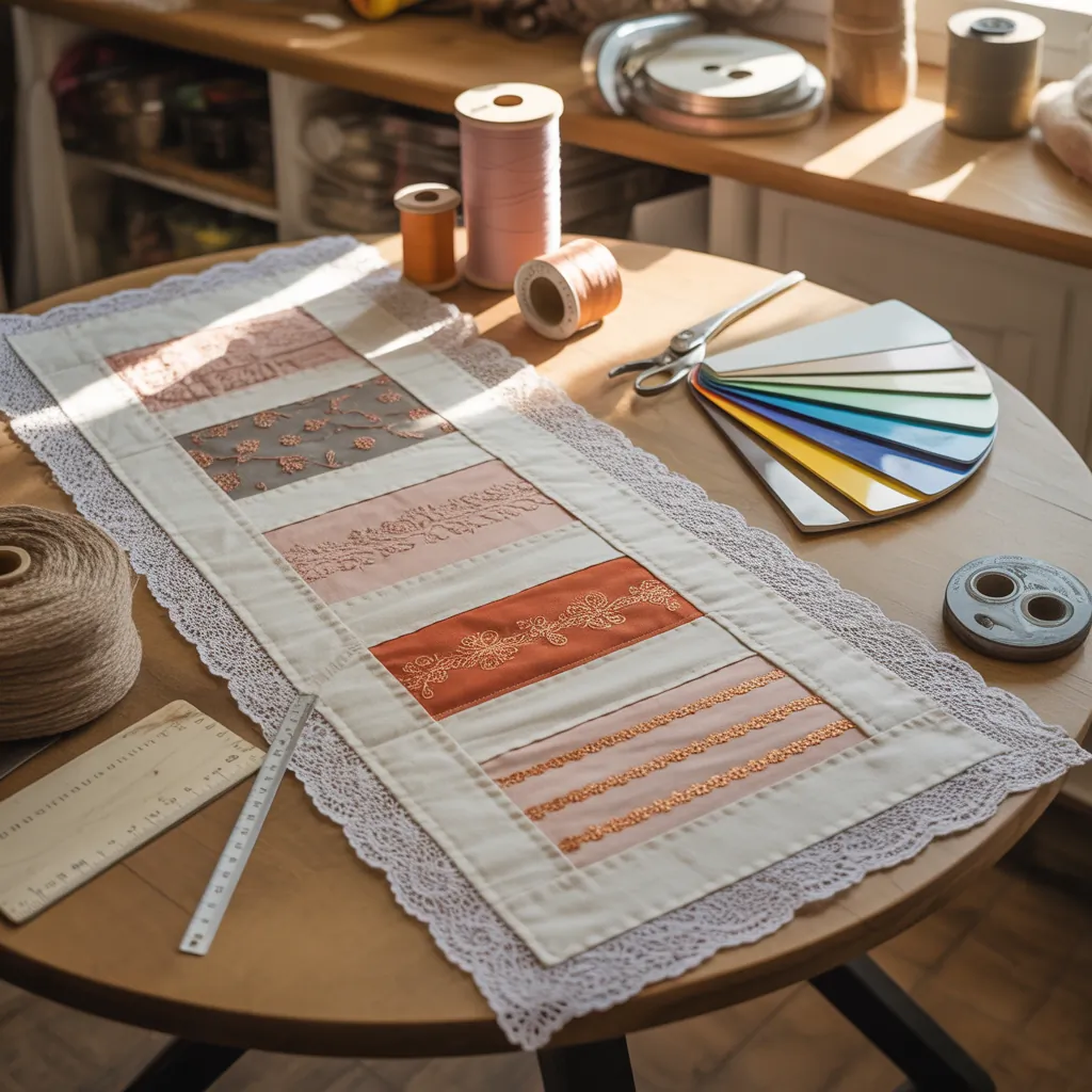 ideas for round table runner