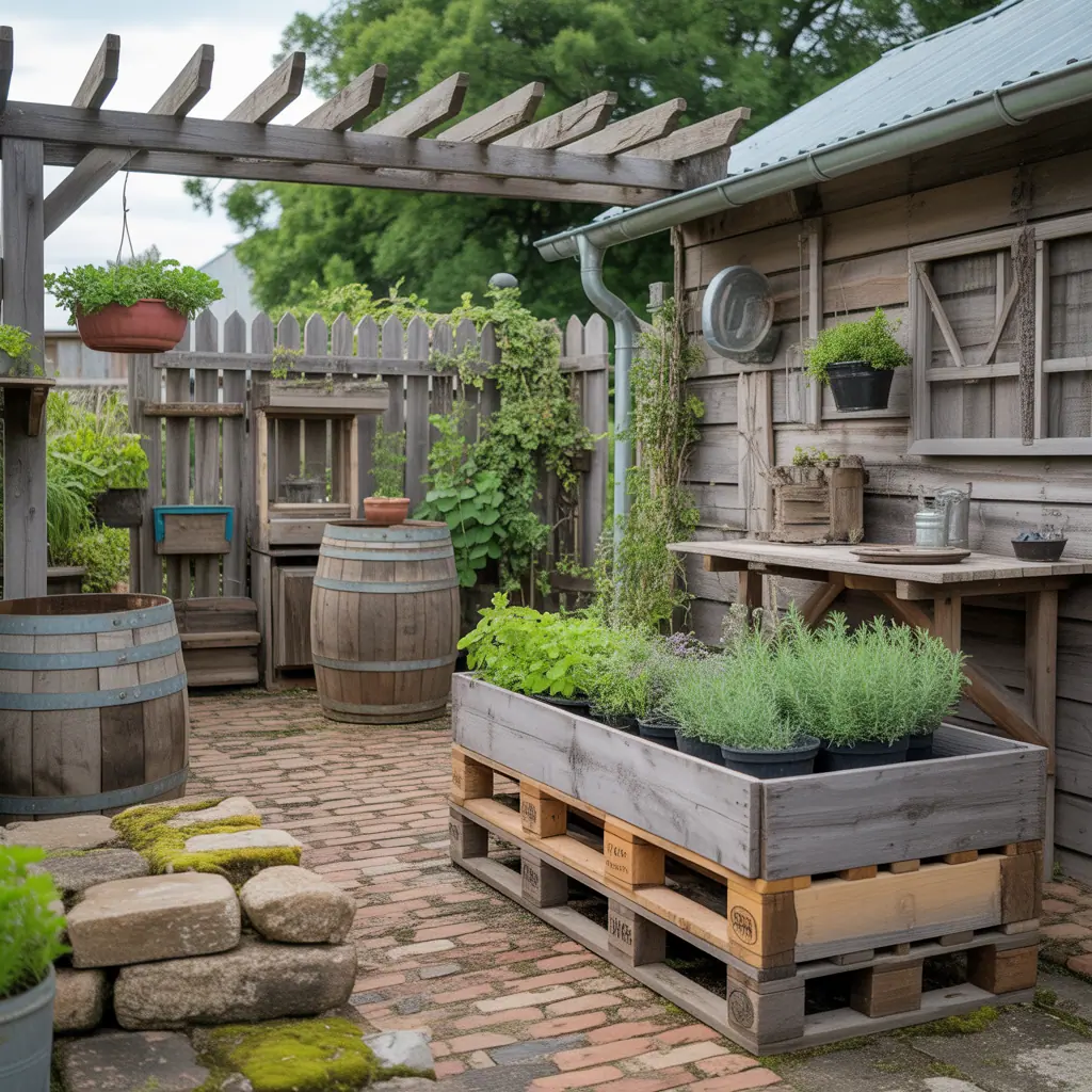 ideas for rustic gardens