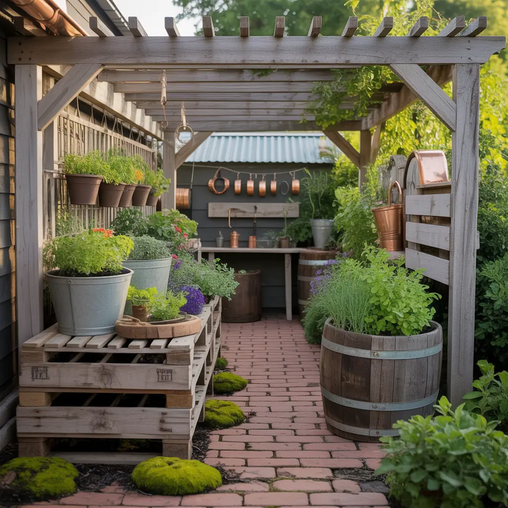 ideas for rustic gardens