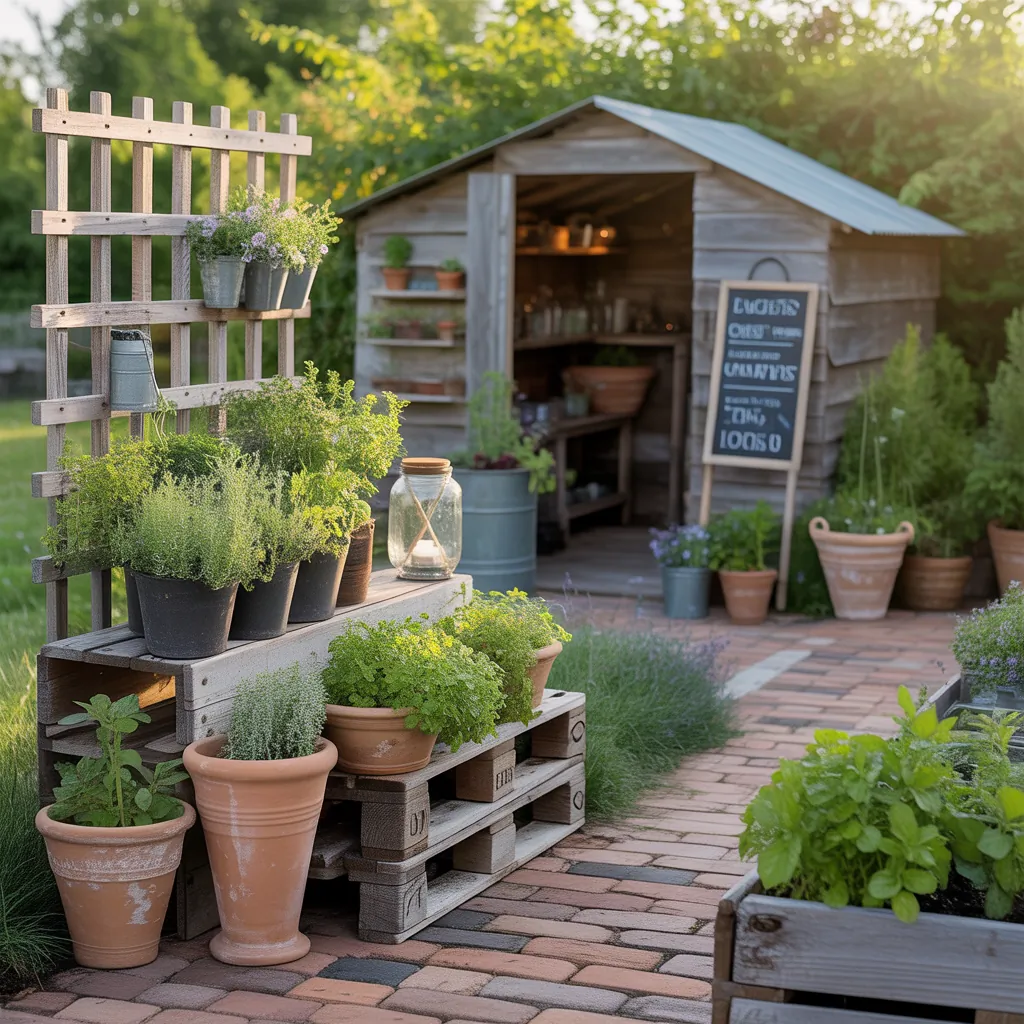 ideas for rustic gardens