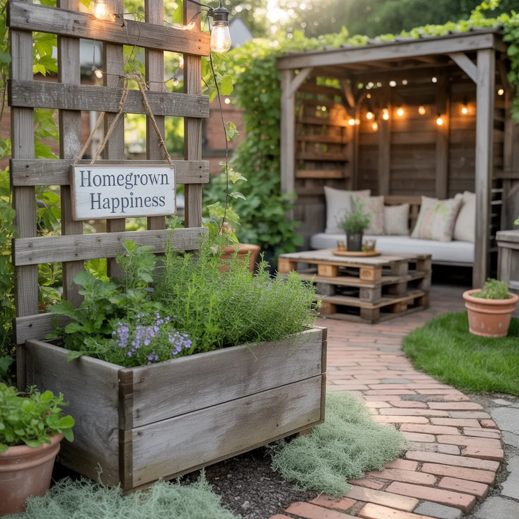 ideas for rustic gardens
