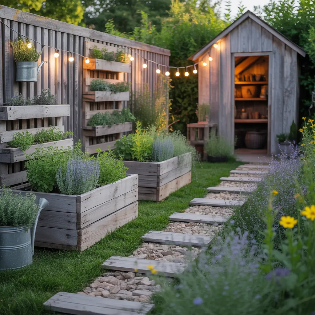 ideas for rustic gardens