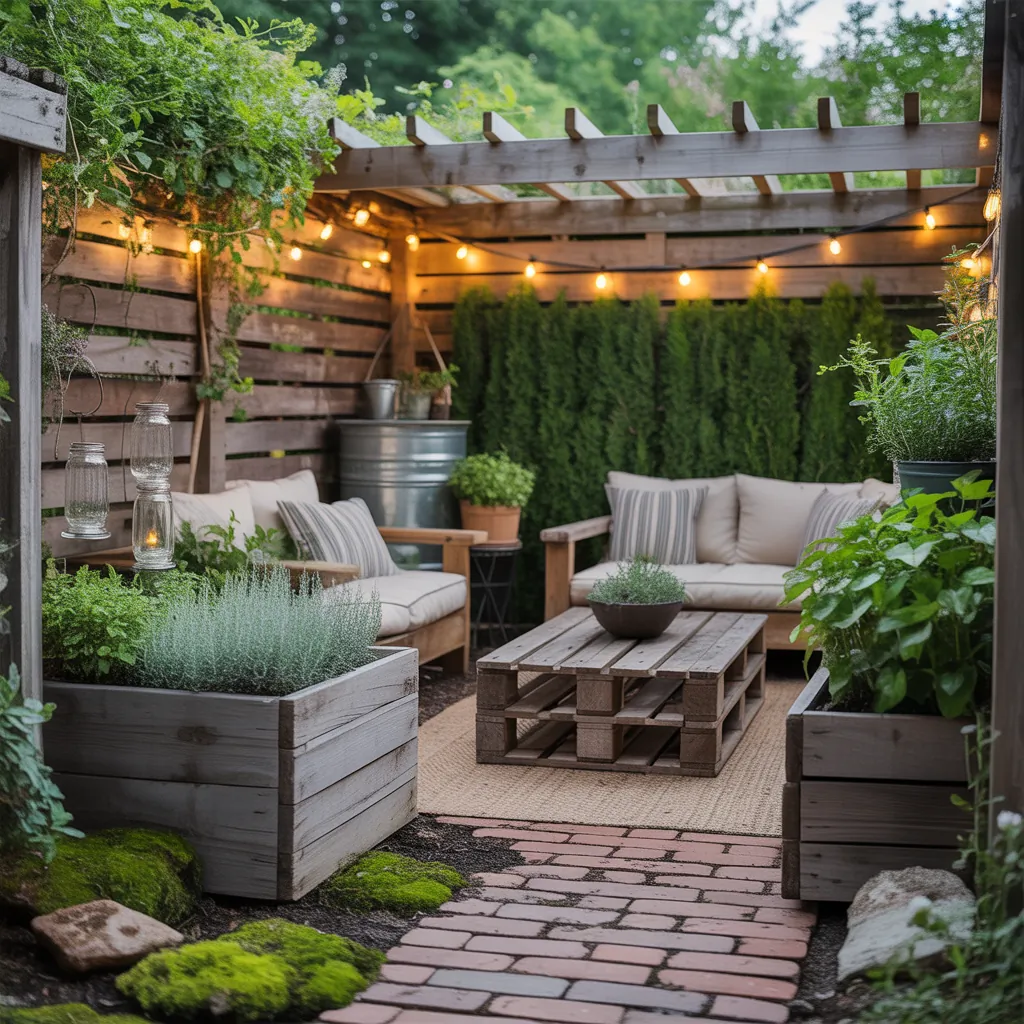 ideas for rustic gardens