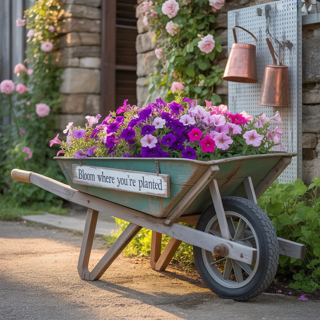 ideas for rustic gardens