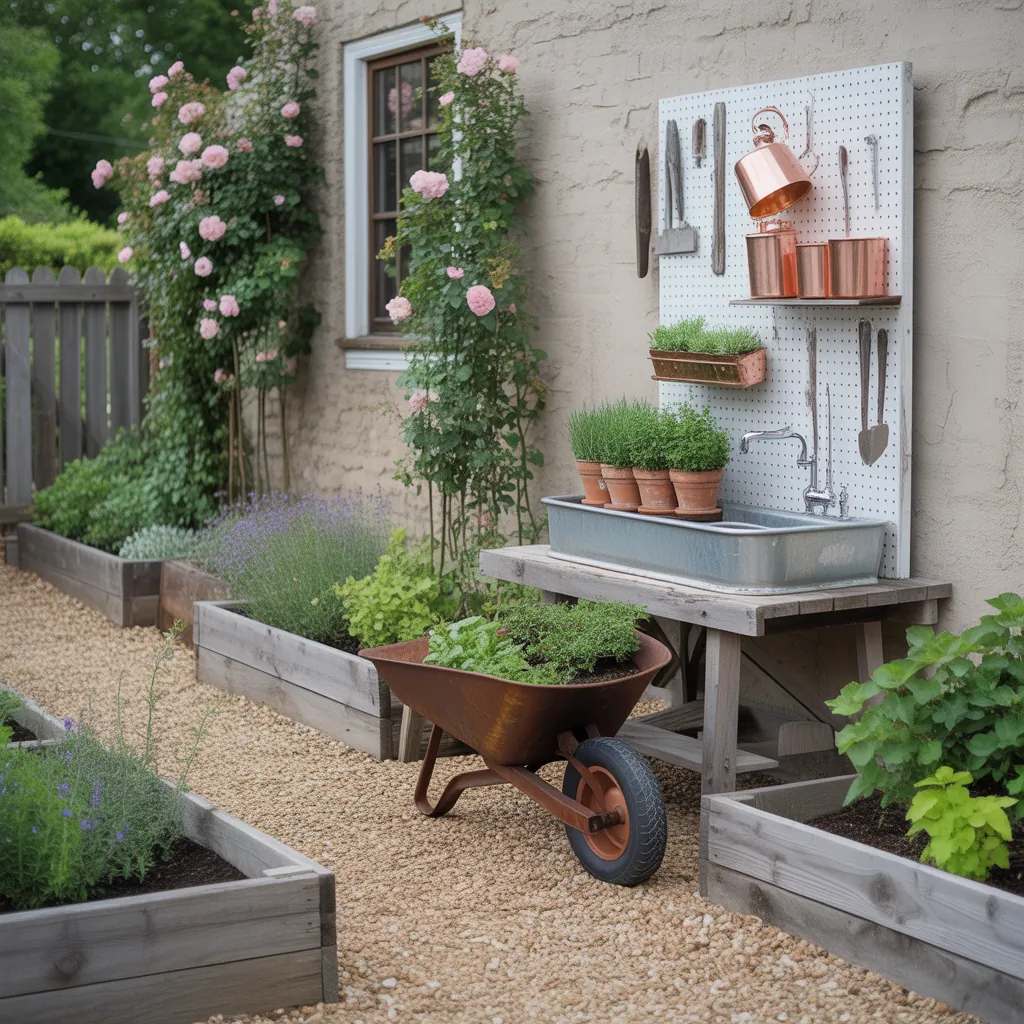 ideas for rustic gardens