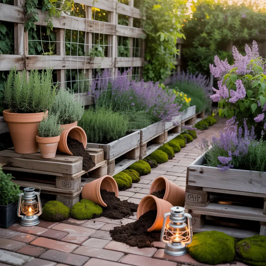 ideas for rustic gardens