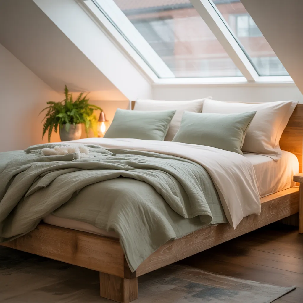 ideas for sage green bedding