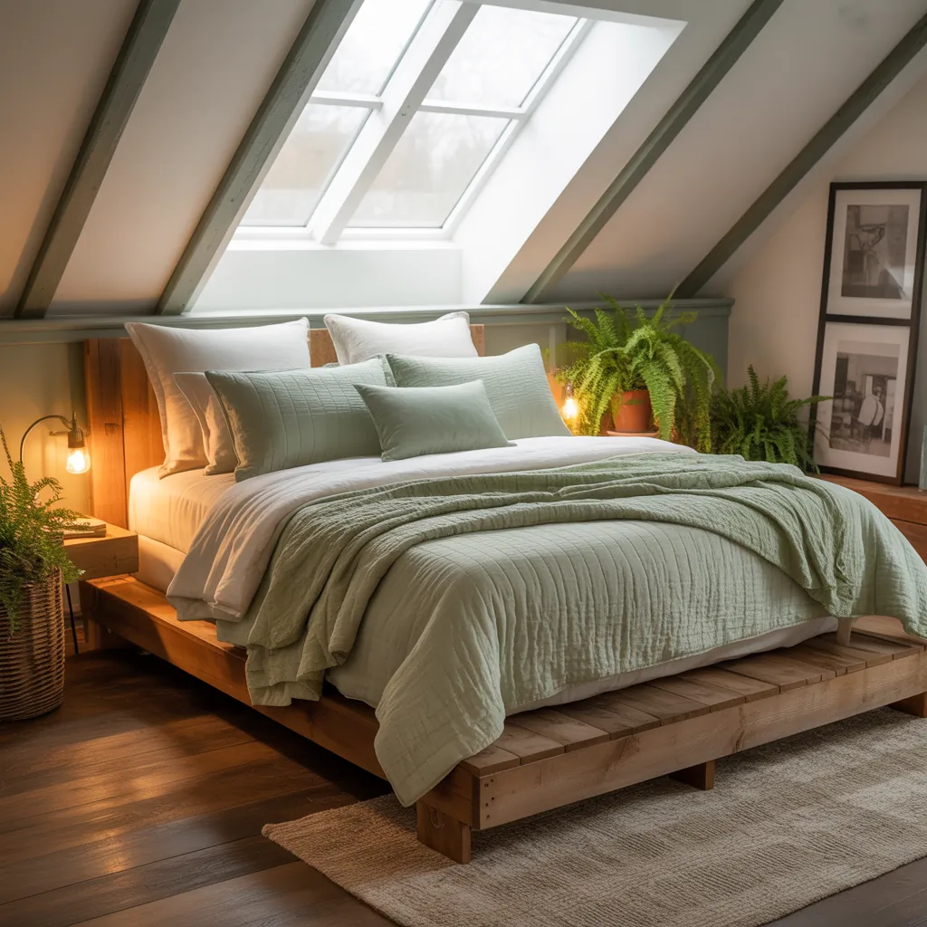 ideas for sage green bedding