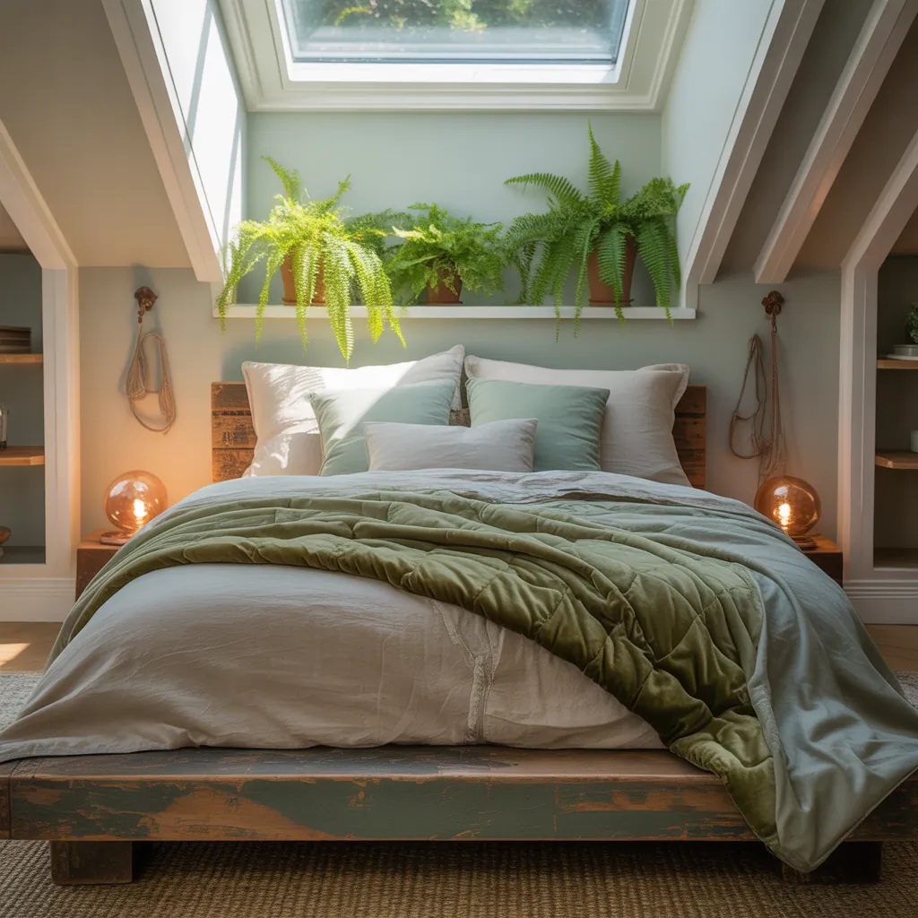 ideas for sage green bedding
