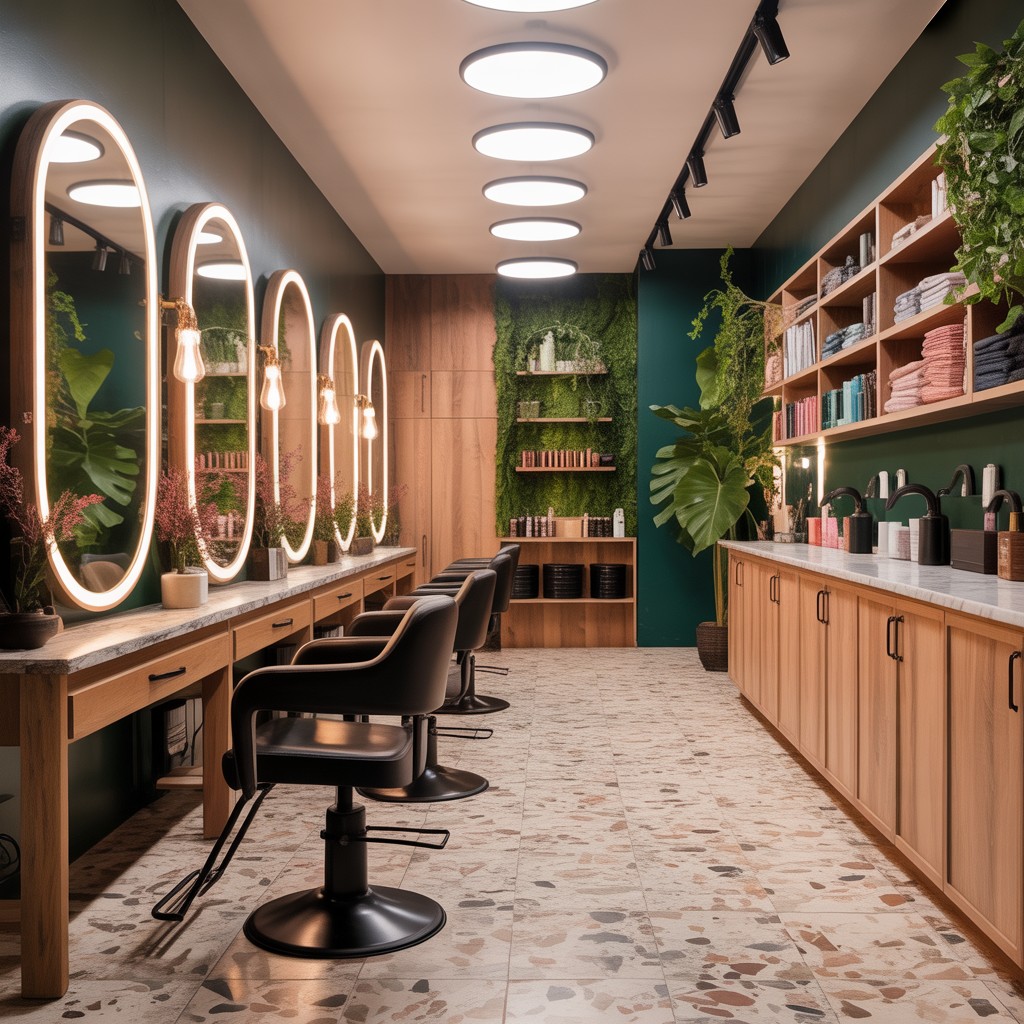ideas for salon decor