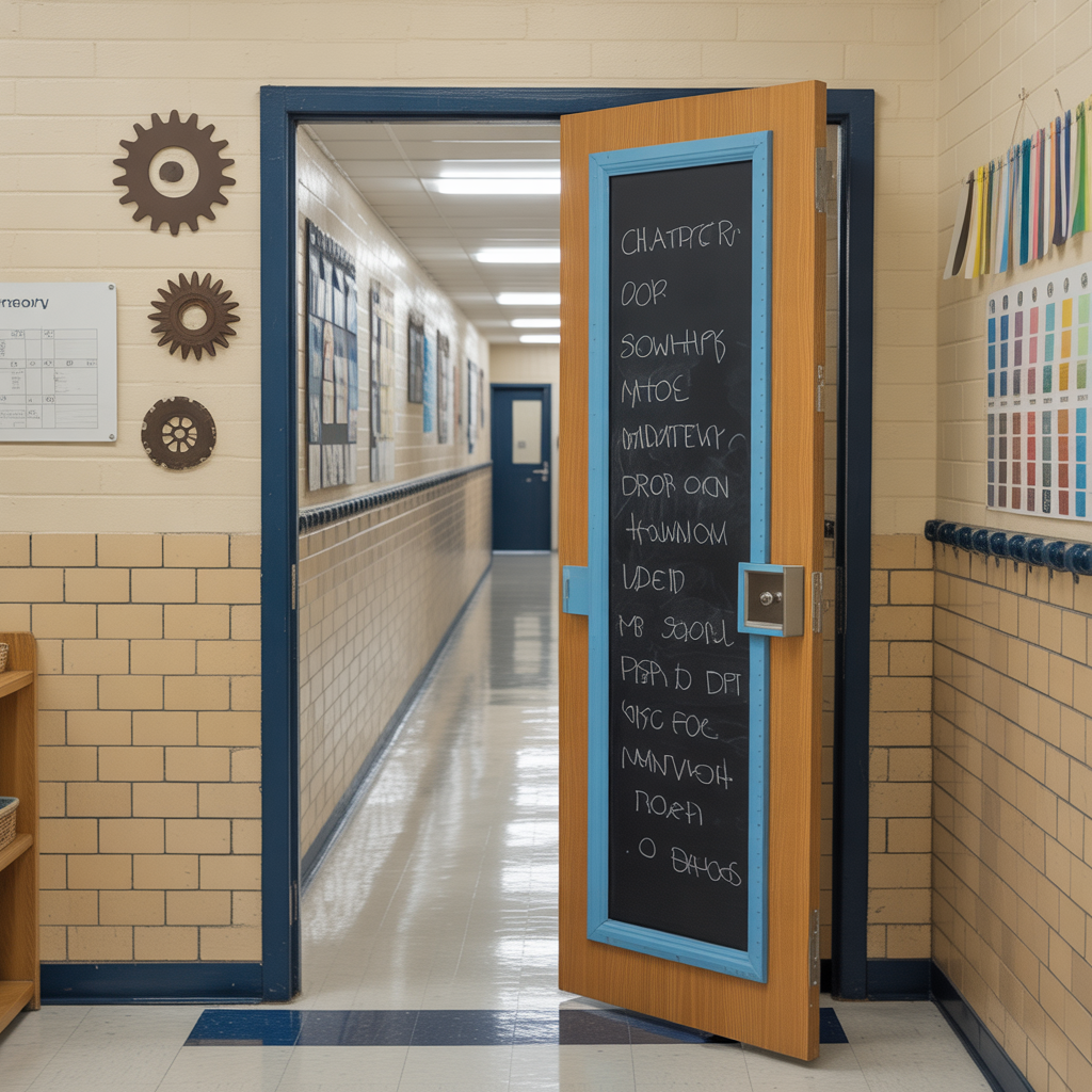 ideas for school door decoration