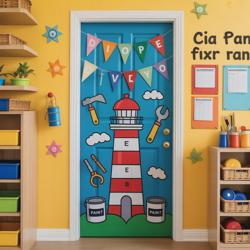 ideas for school door decoration