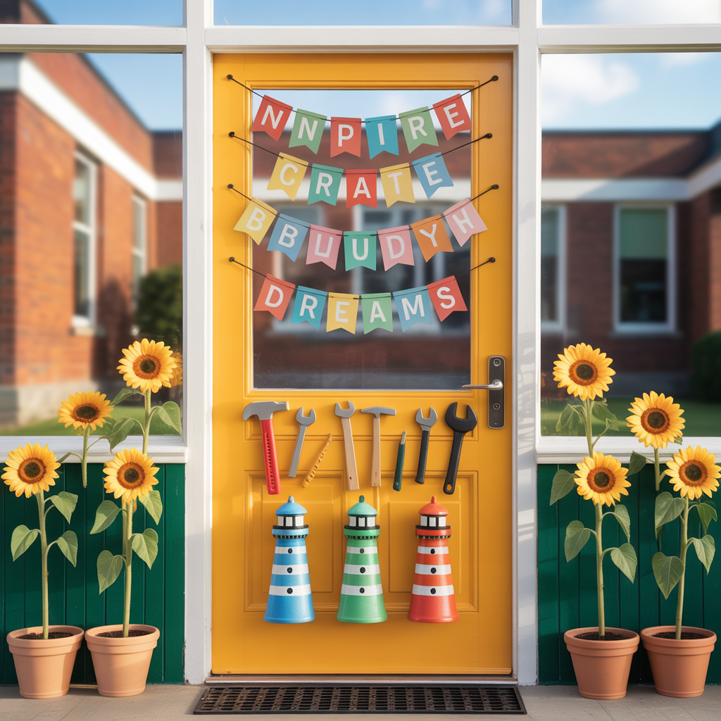 ideas for school door decoration