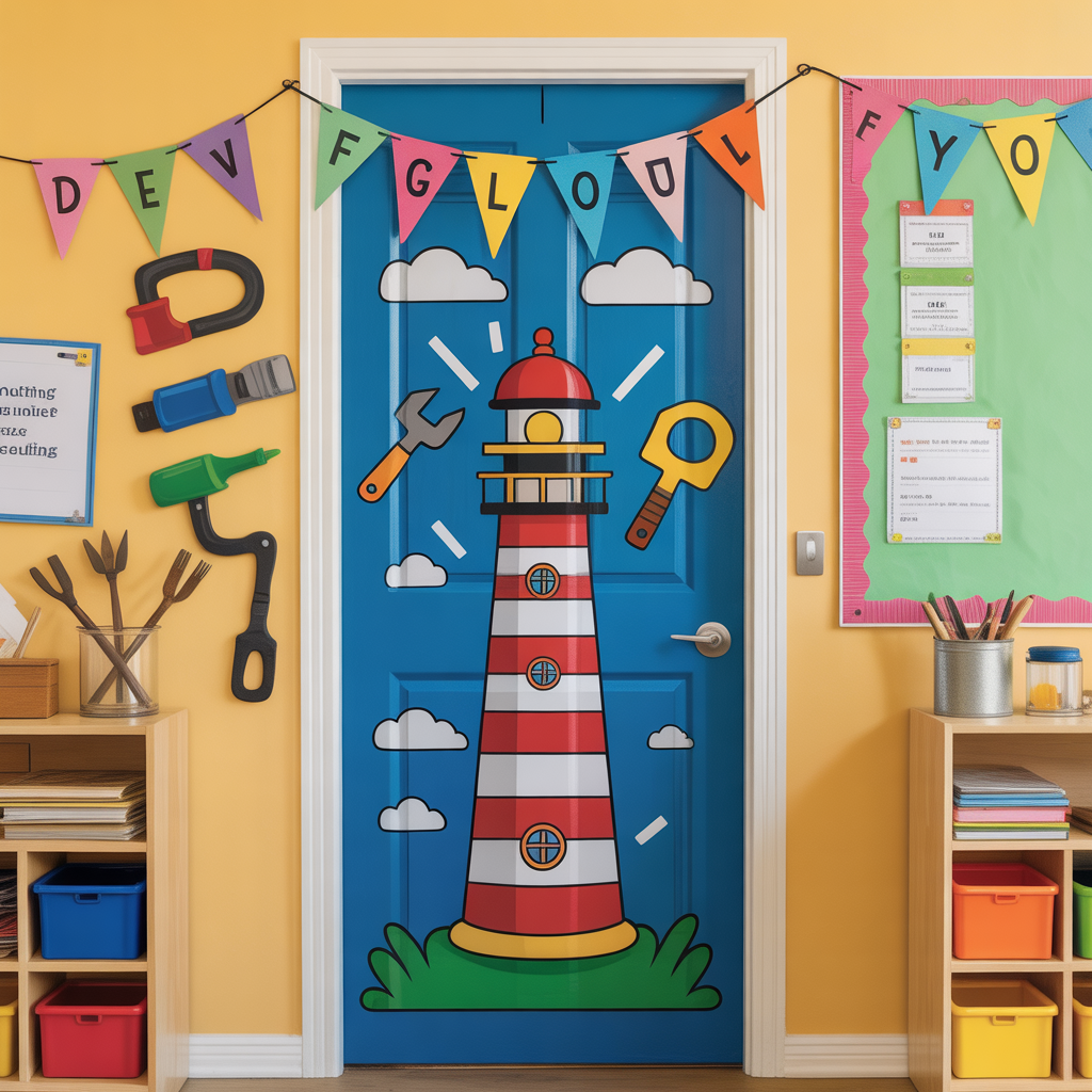 ideas for school door decoration