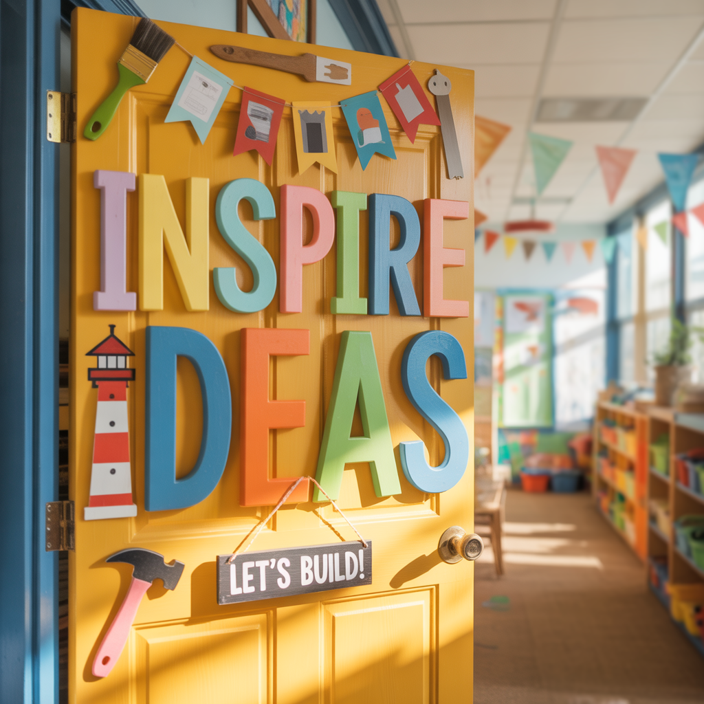ideas for school door decoration