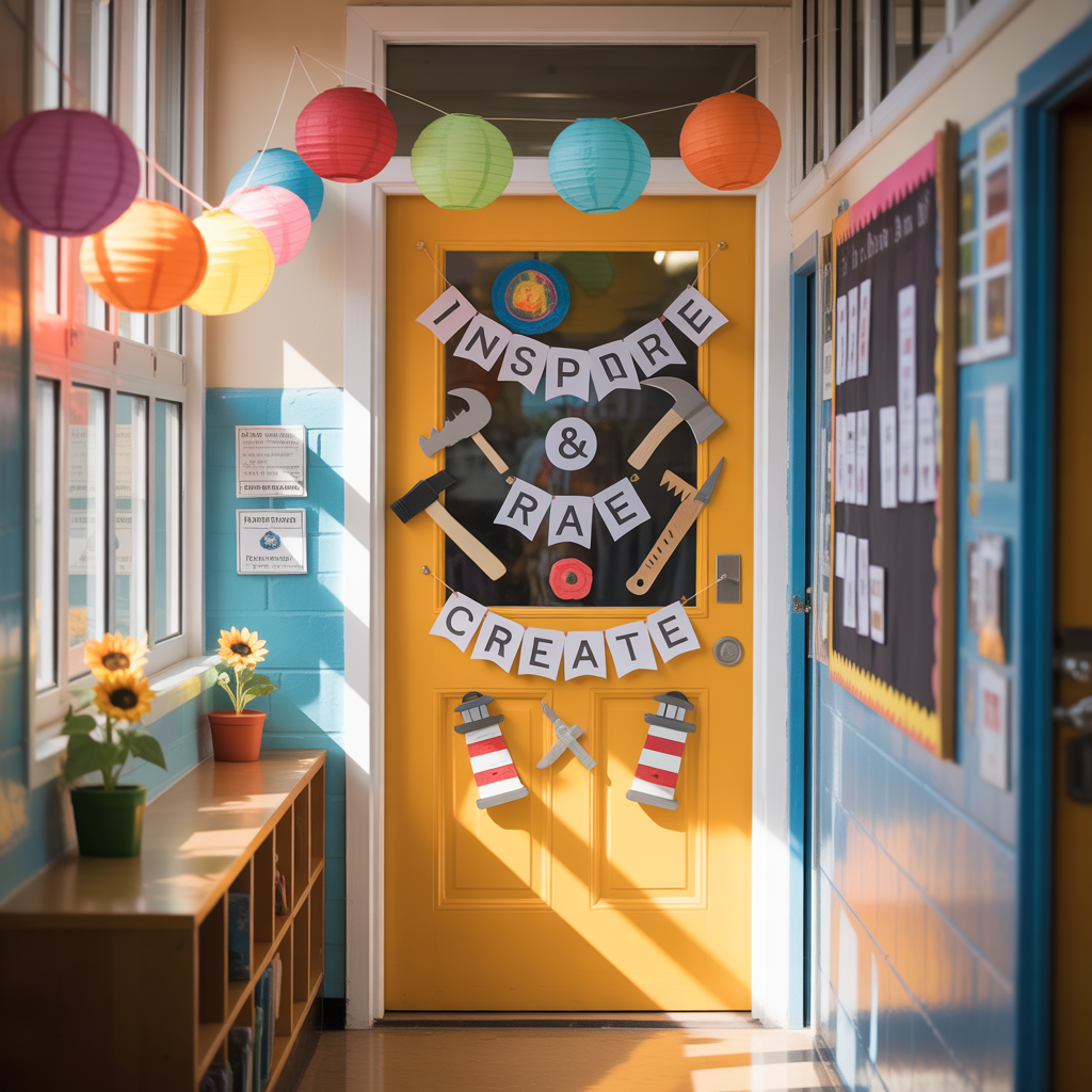 ideas for school door decoration