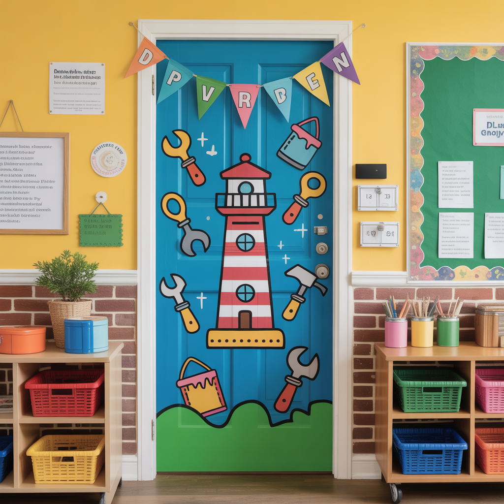 ideas for school door decoration