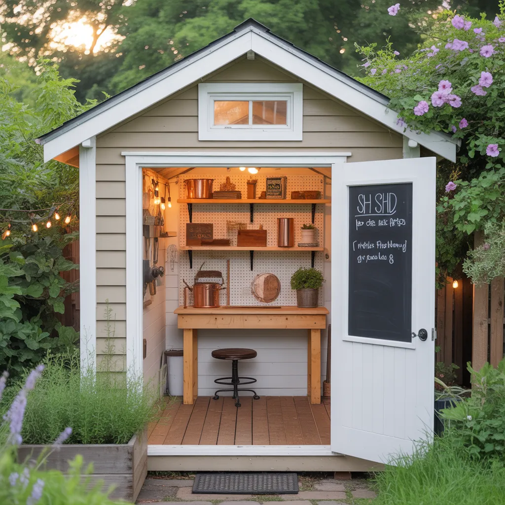 ideas for she shed