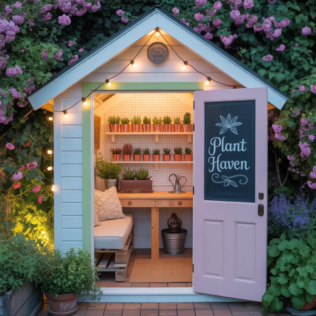 ideas for she shed
