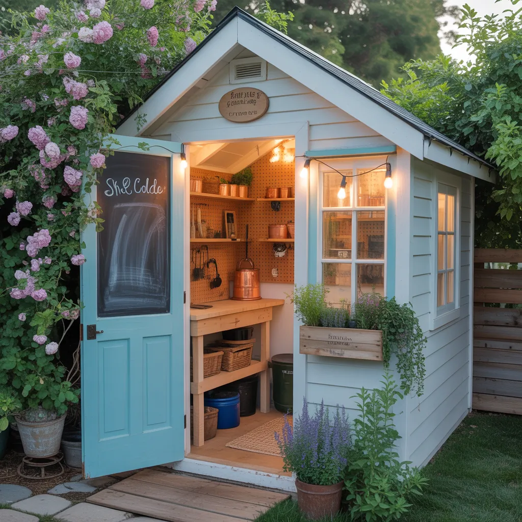 ideas for she shed