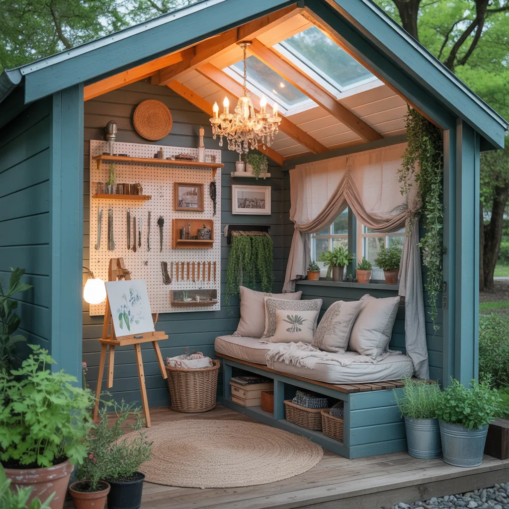 ideas for she shed