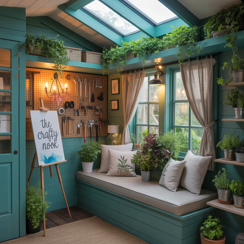 ideas for she shed