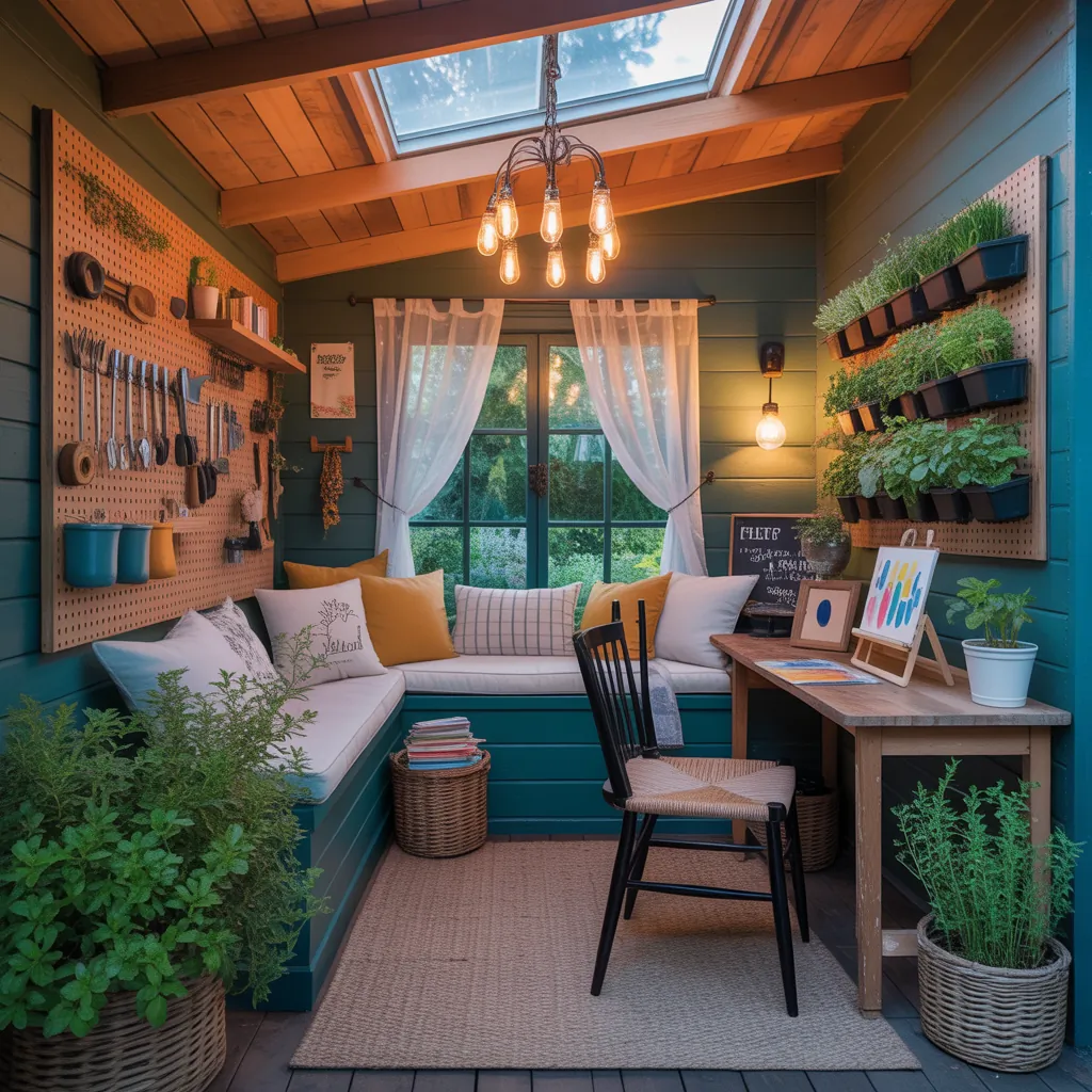 ideas for she shed