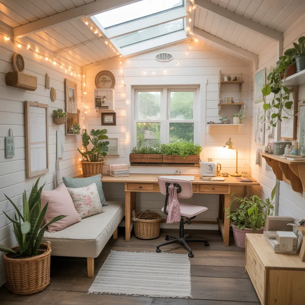 ideas for she shed