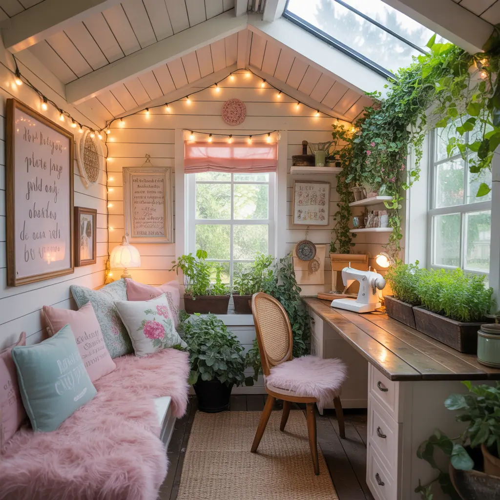ideas for she shed