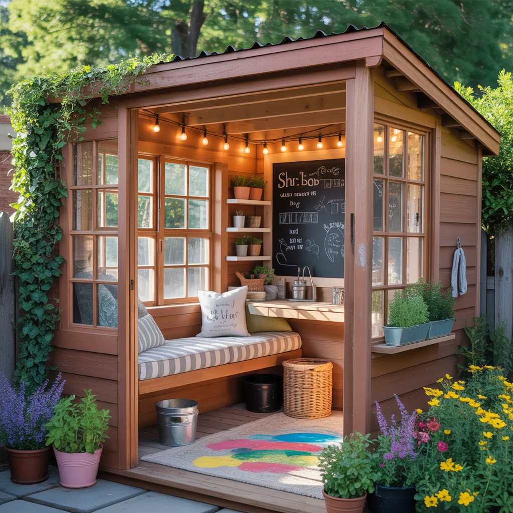 ideas for she shed