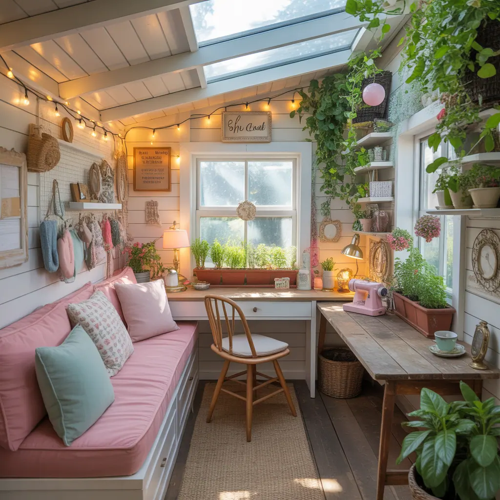 ideas for she shed