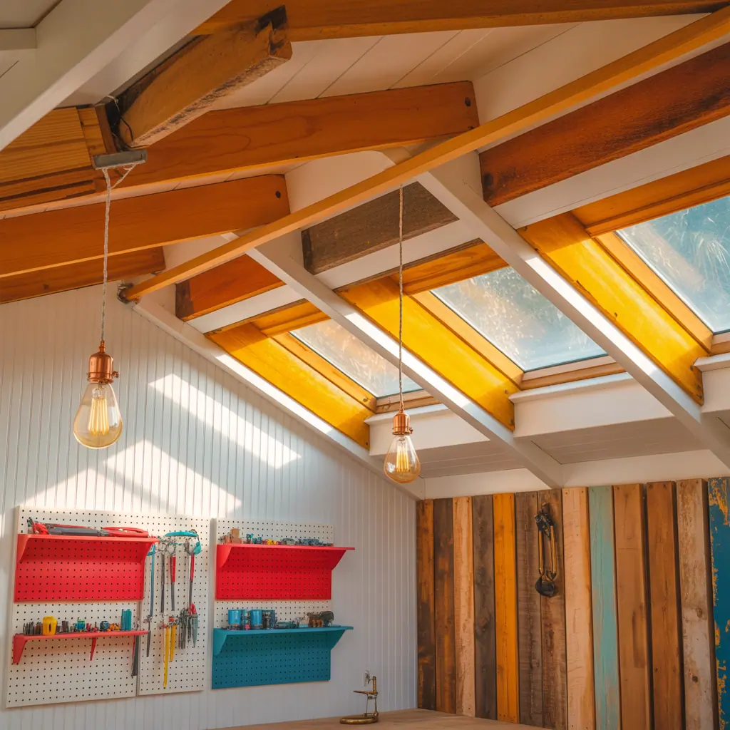ideas for shed ceilings