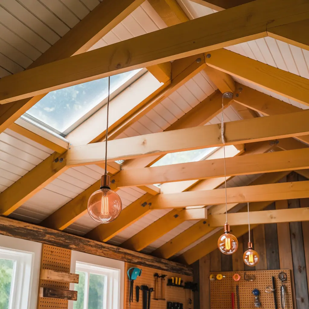 ideas for shed ceilings
