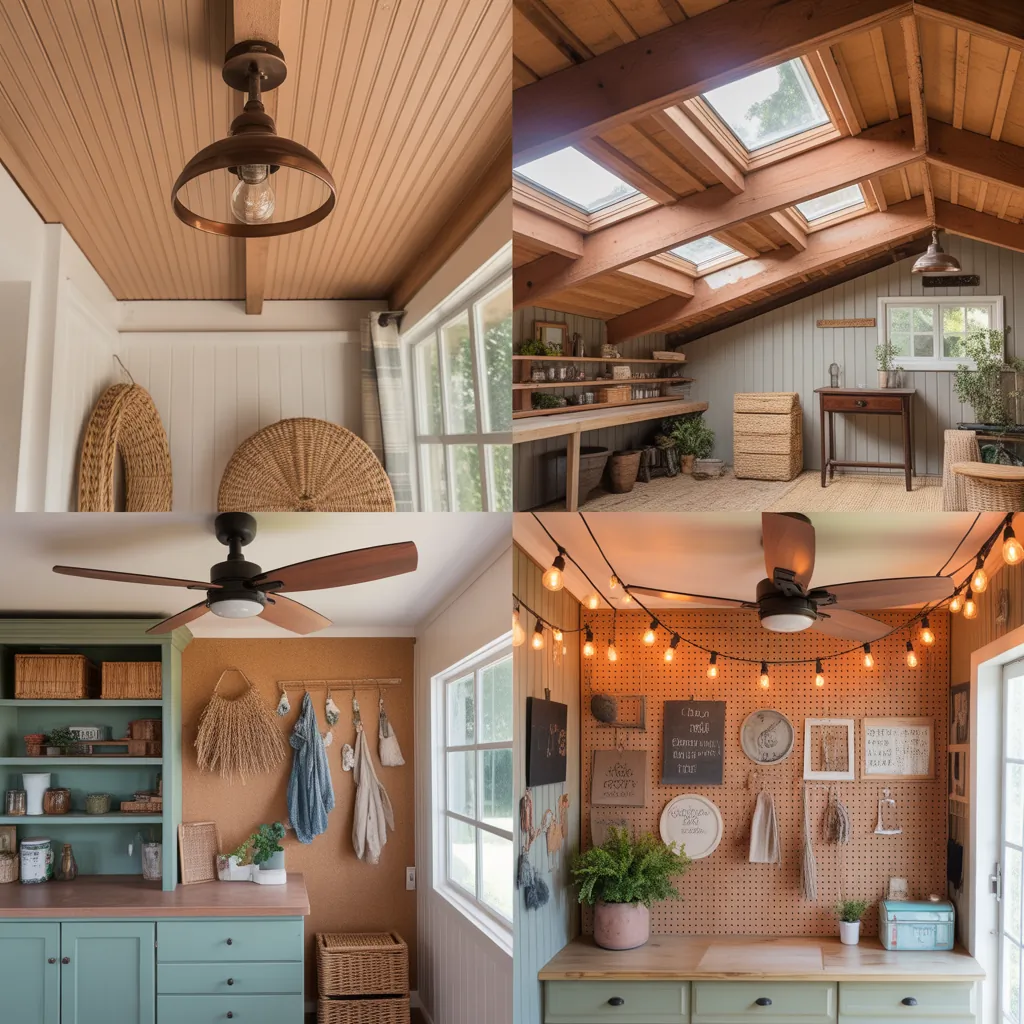 ideas for shed ceilings