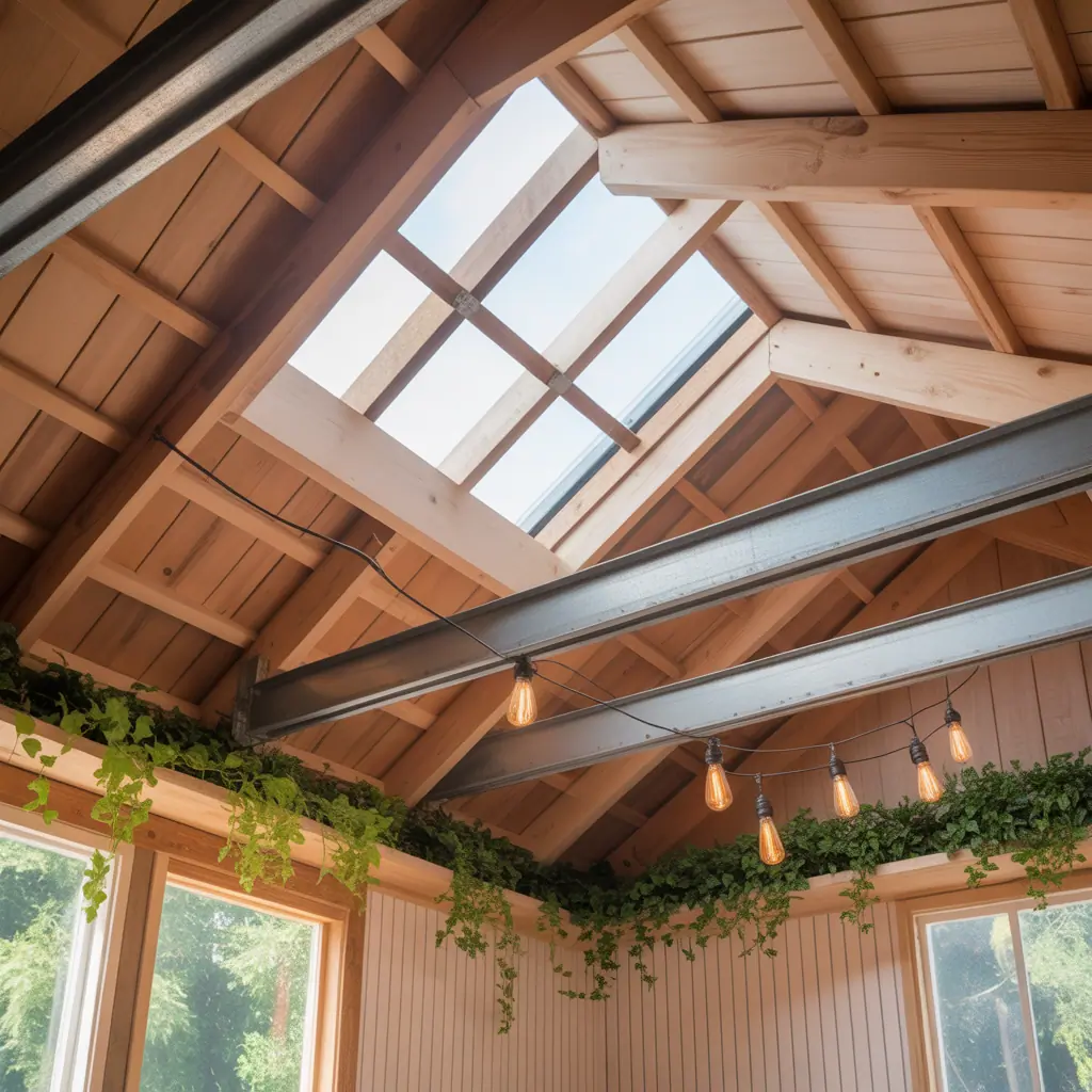 ideas for shed ceilings