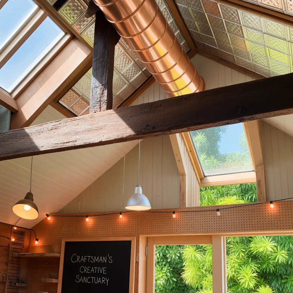 ideas for shed ceilings