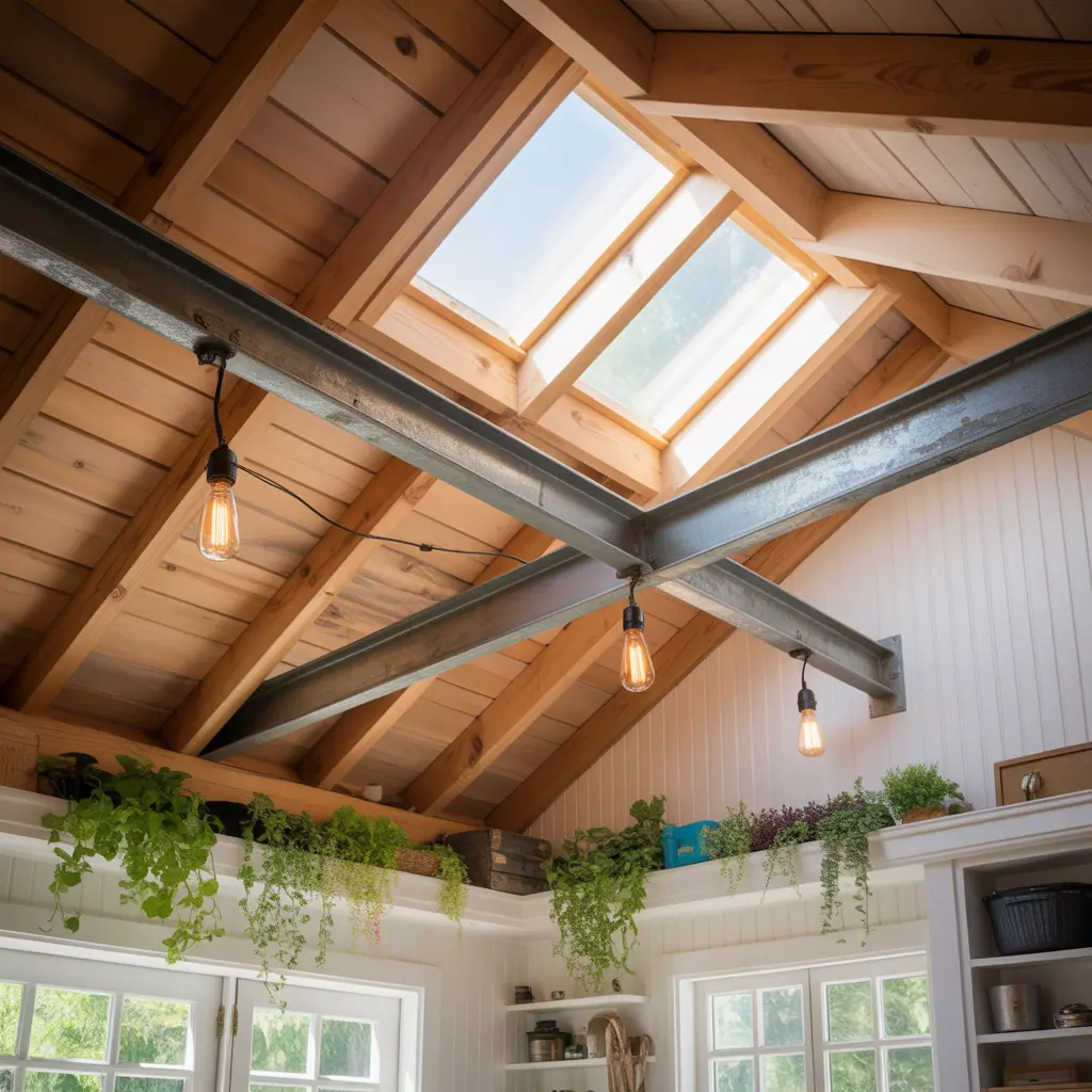 ideas for shed ceilings