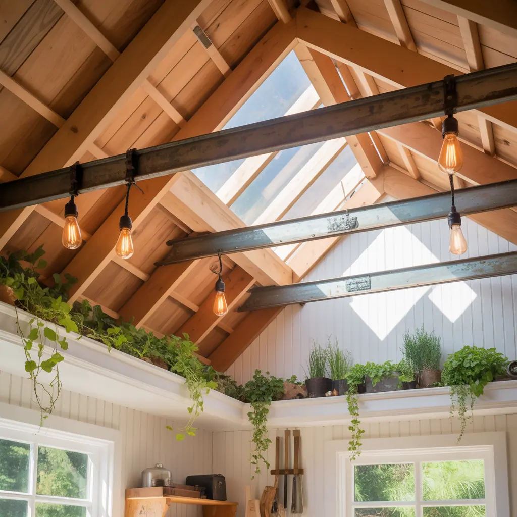 ideas for shed ceilings