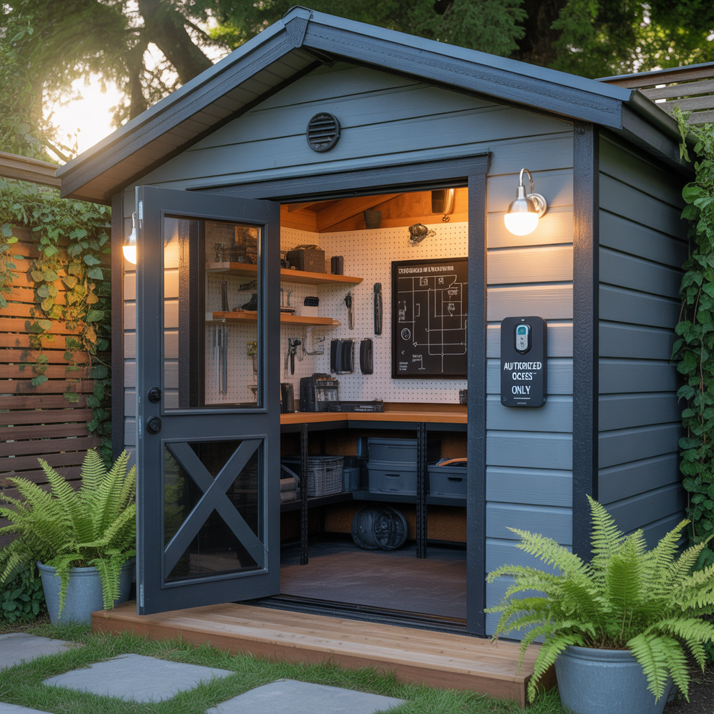 ideas for shed security