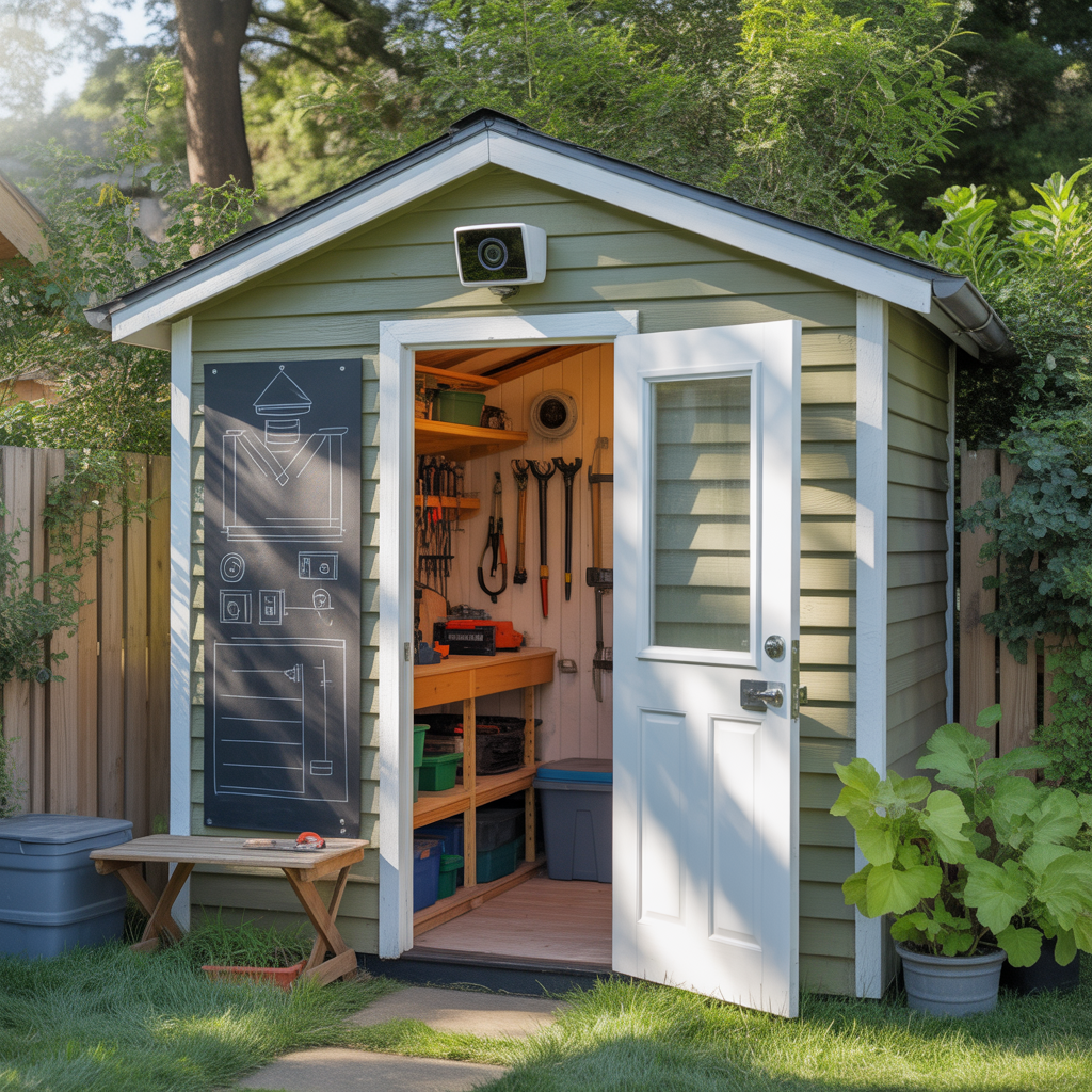 ideas for shed security