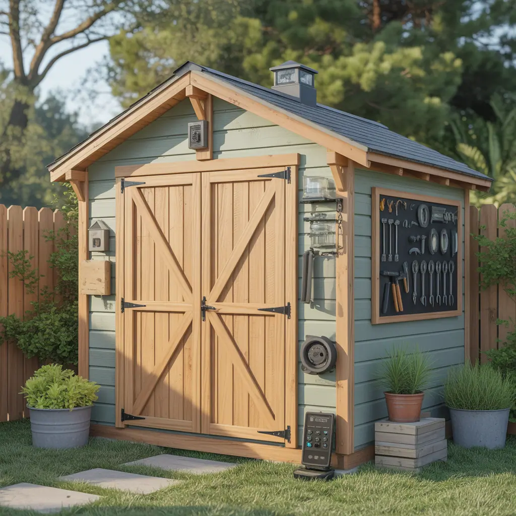 ideas for shed security