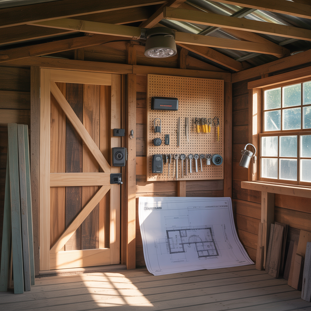 ideas for shed security
