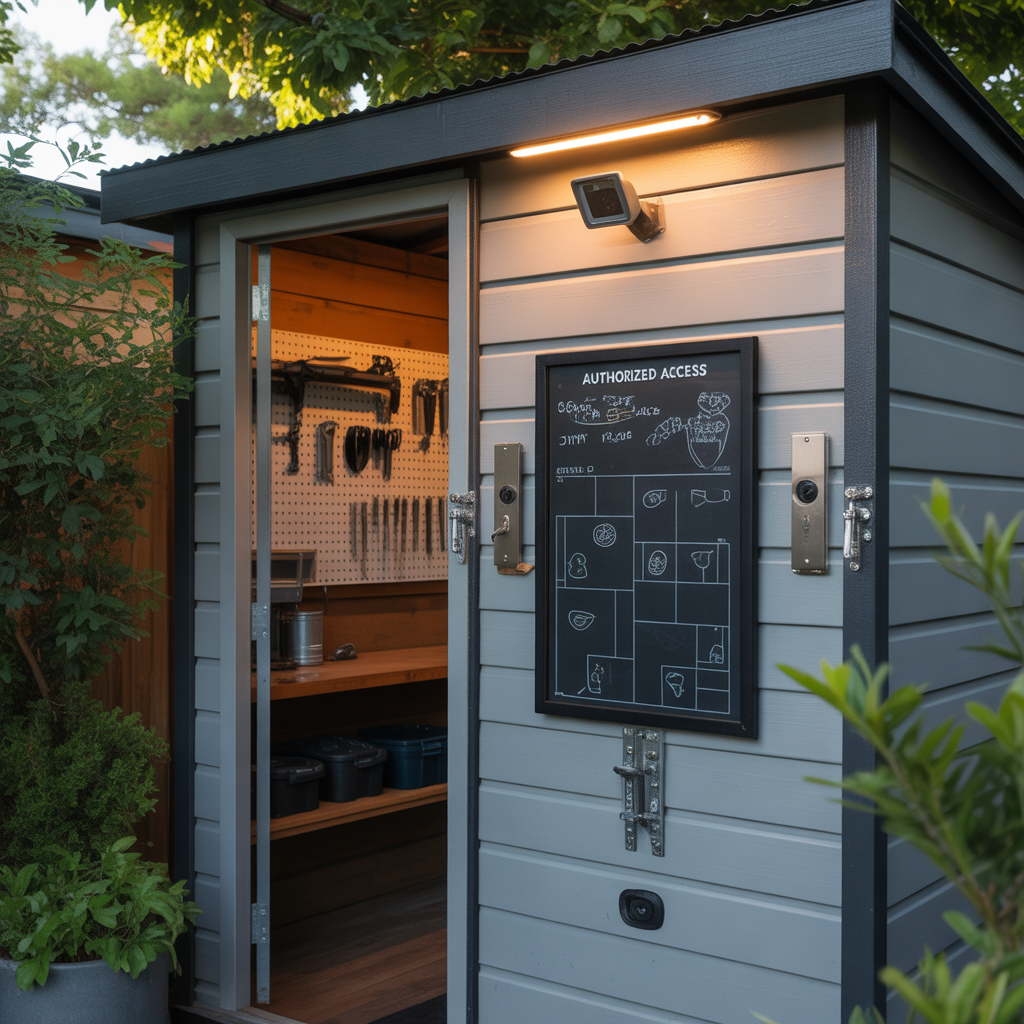 ideas for shed security