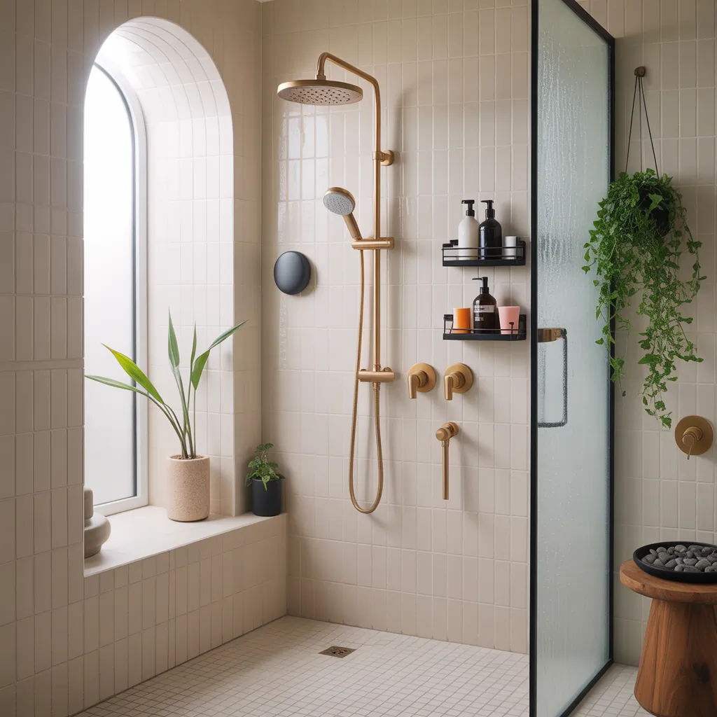 ideas for shower accessories