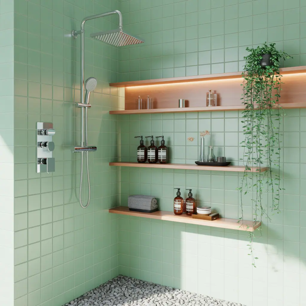 ideas for shower accessories